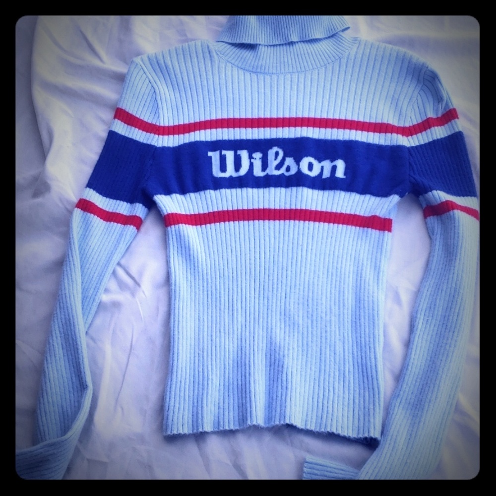 Turtle neck, cropped top, OG Wilson Sweater!
